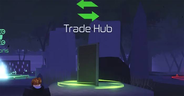 Trade Hub trong game Jujutsu Infinite