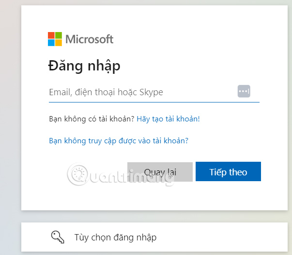 Tài khoản Microsoft 