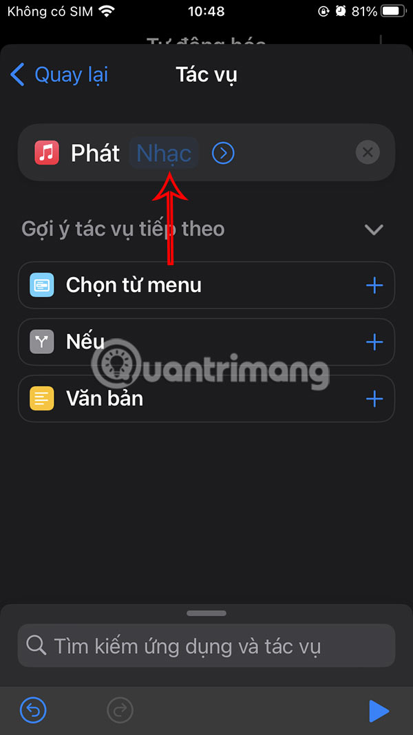 Chọn nhạc muốn nghe