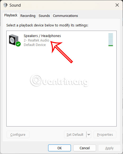 Adjust Windows 11 sound output