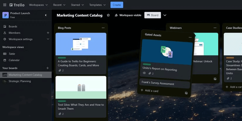 Sắp xếp lại danh sách trên Trello