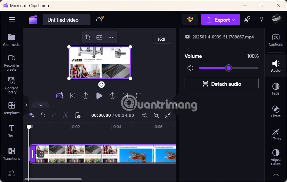 Hướng dẫn chỉnh sửa video quay màn hình trên Snipping Tool