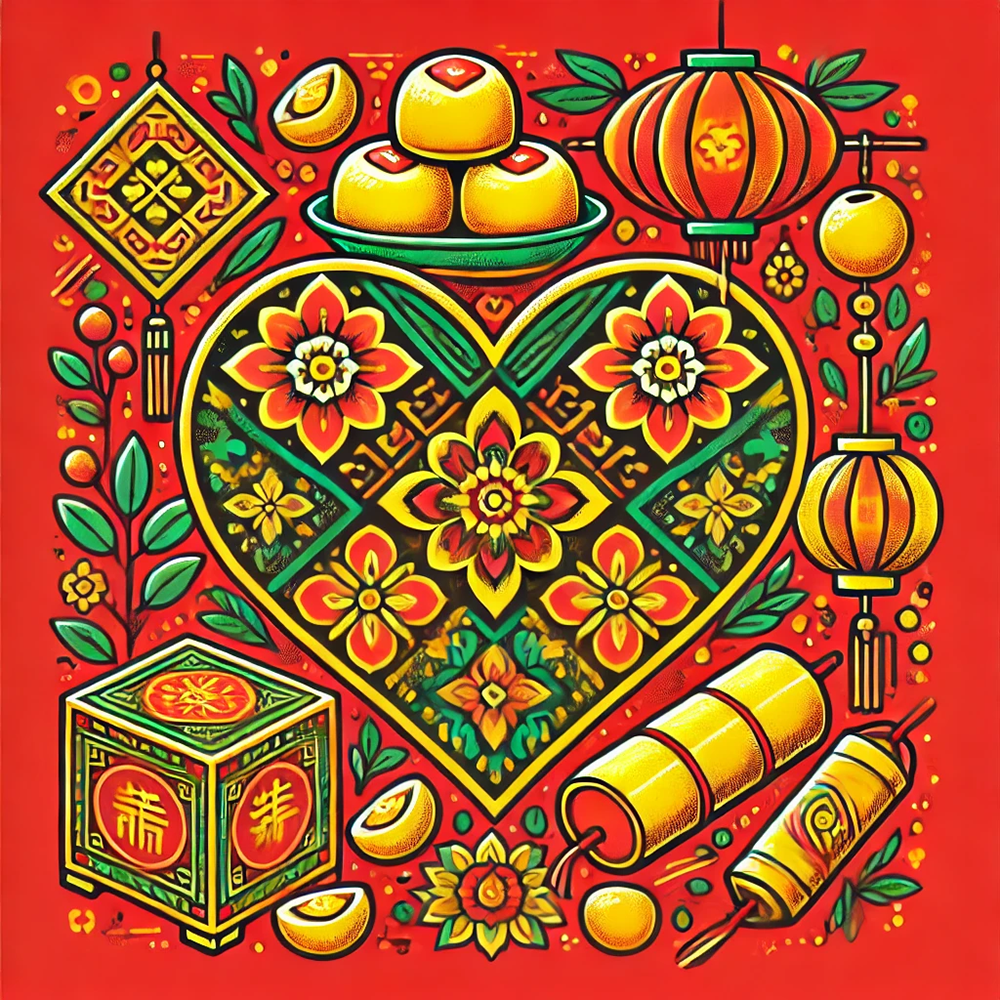 Thả thính ngày tết