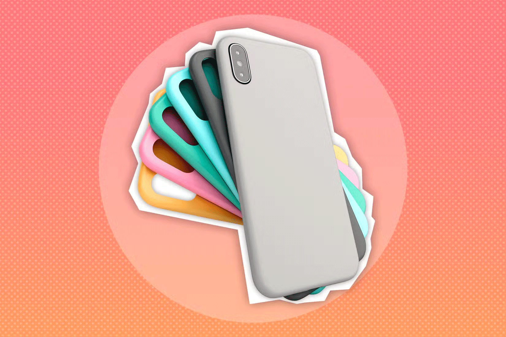 Colorful phone cases