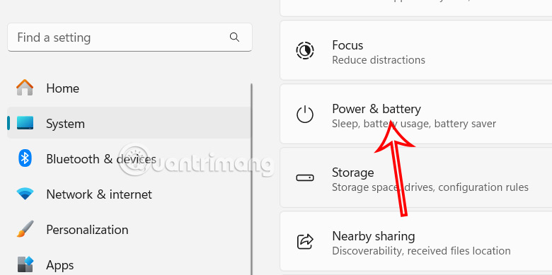 Manually adjust Windows 11 battery