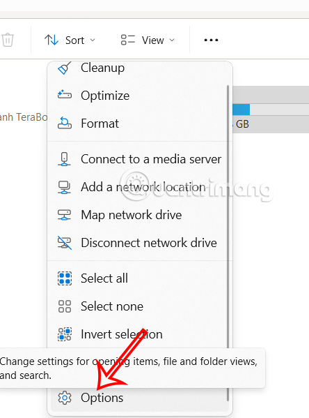 Tùy chỉnh File Explorer