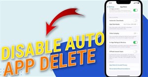 Làm sao khi iPhone tự động gỡ ứng dụng?
