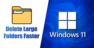 Hướng dẫn xóa thư mục lớn nhanh chóng trên Windows 11