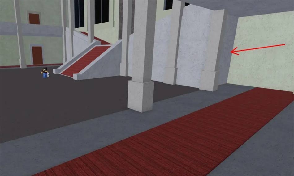 Red carpet in Blox Fruits