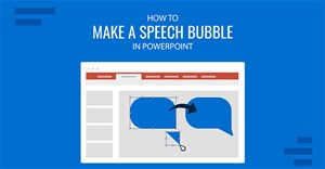 Cách tạo bong bóng thoại trong PowerPoint