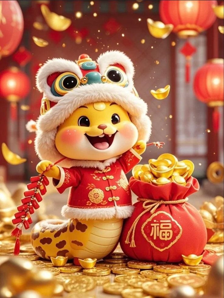 hình vía thần tài đăng fb
