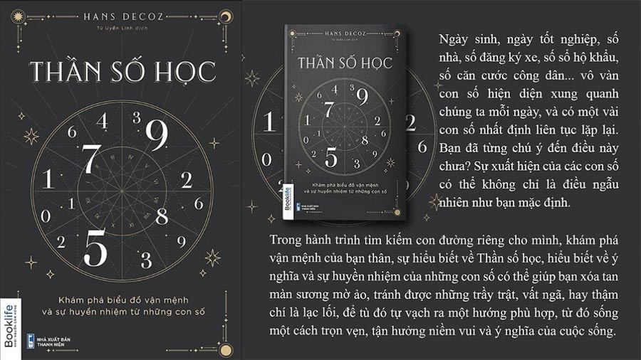 Sách Thần số học của dịch giả Từ Uyên Linh