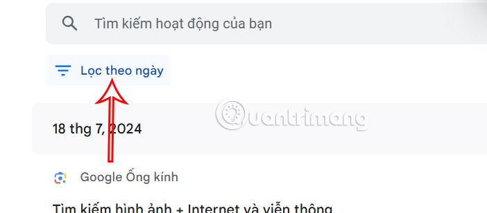 Hướng dẫn tìm kiếm lịch sử Chrome theo ngày