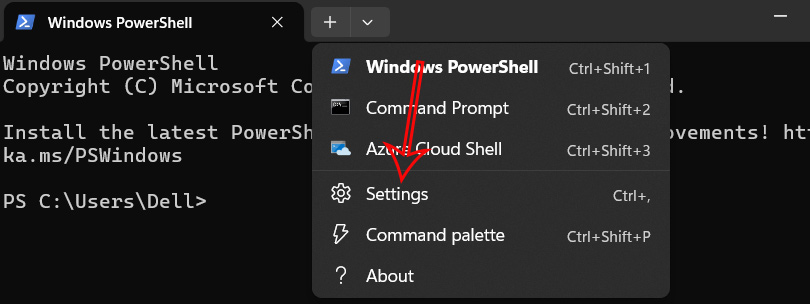 Cài đặt Windows Terminal