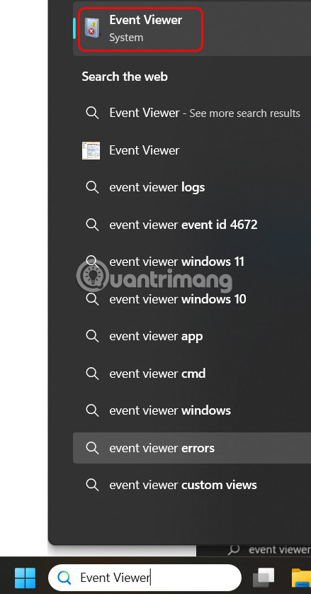 Event Viewer