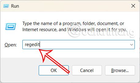 Registry Editor trong Windows 11