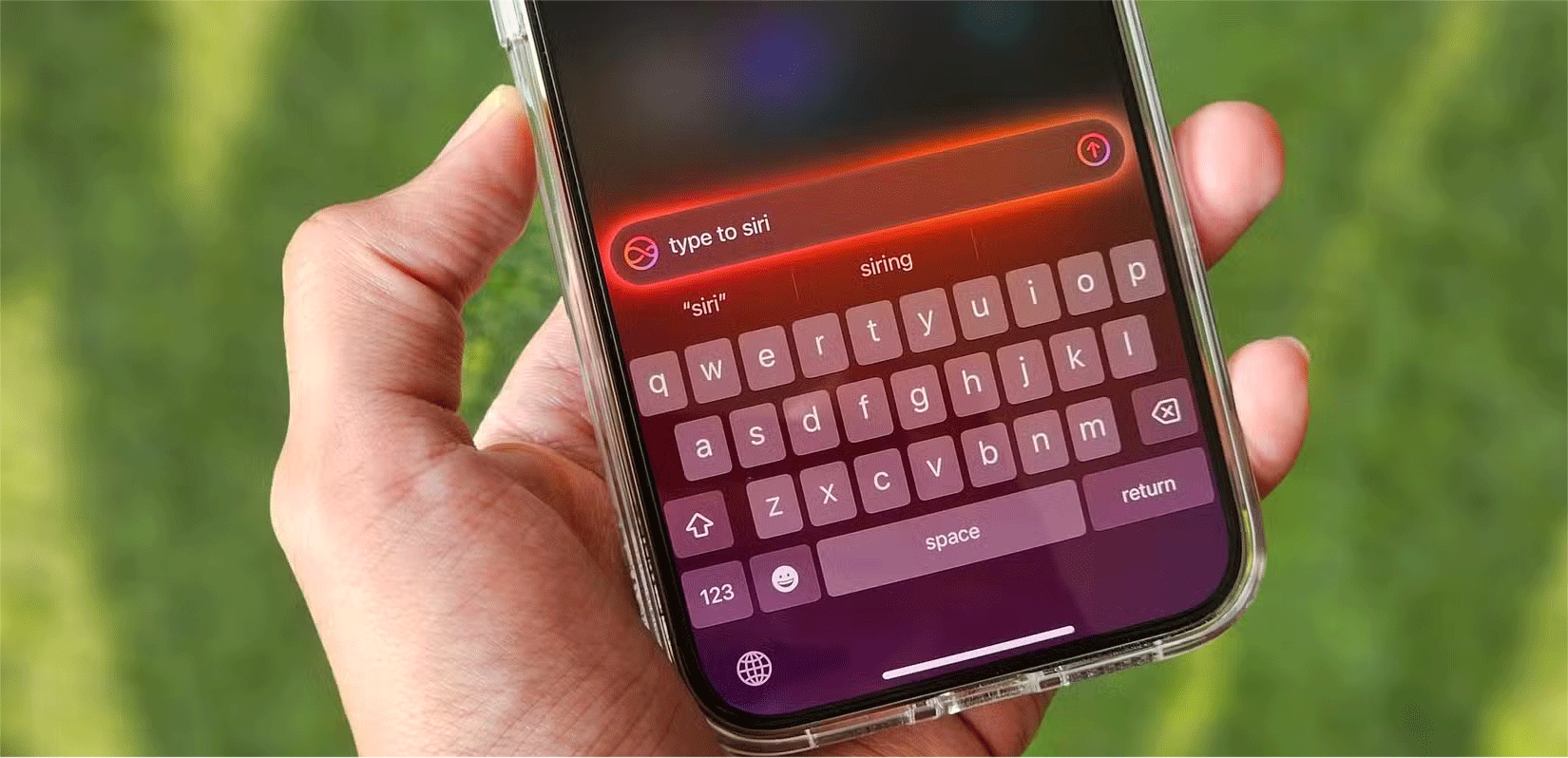 Sử dụng Type to Siri trên iPhone