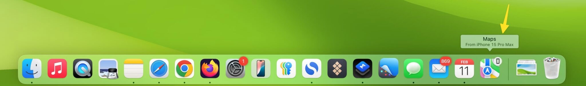 Liên kết thiết bị với Mac 