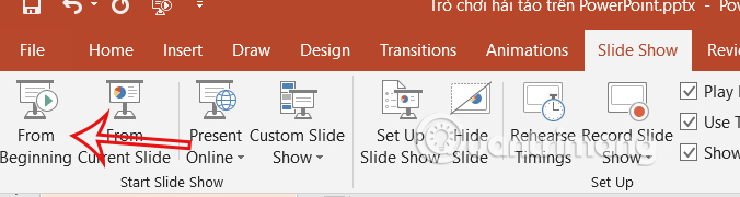 Chế độ Slide Show Mode PowerPoint