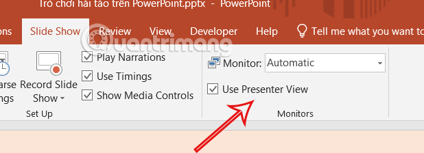 Presenter View PowerPoint