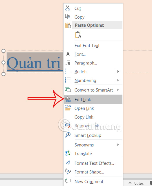 Kiểm tra link liên kết PowerPoint