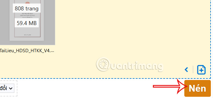 Nén file PDF bằng PDF24 Tools