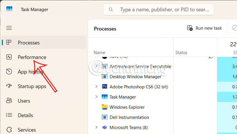 Kiểm tra Performance