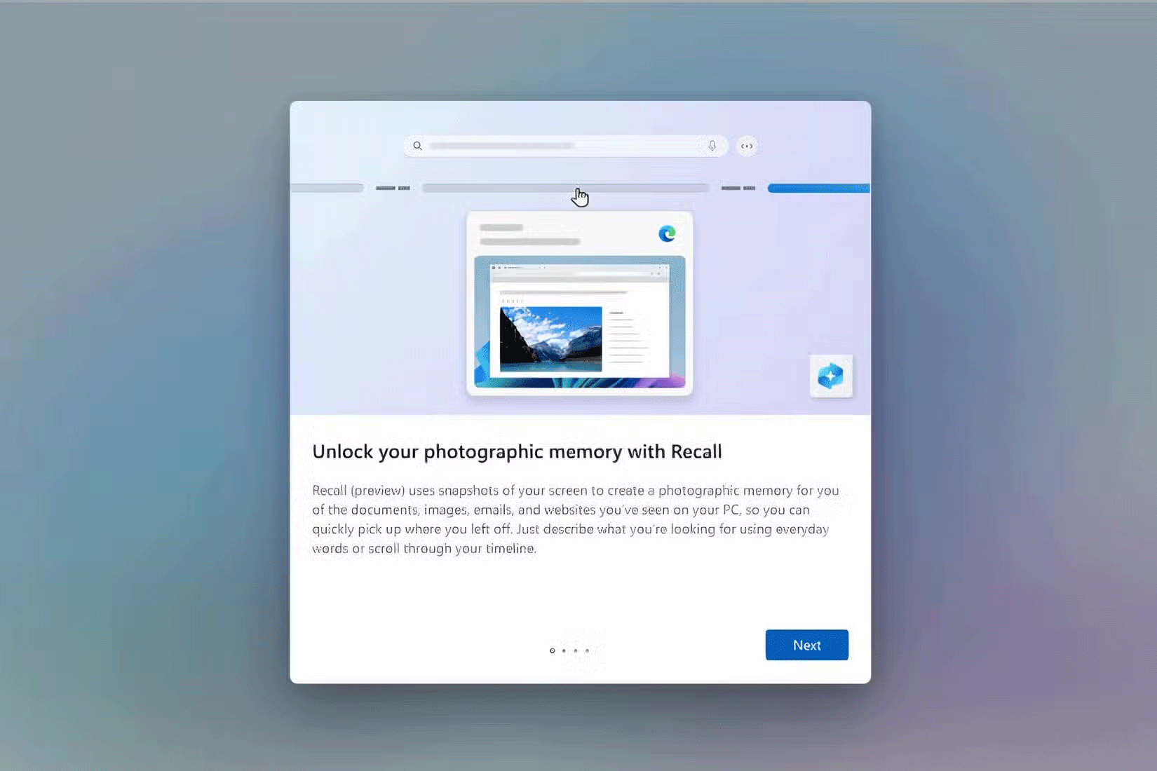 Tính năng Recall mới của Windows 11 