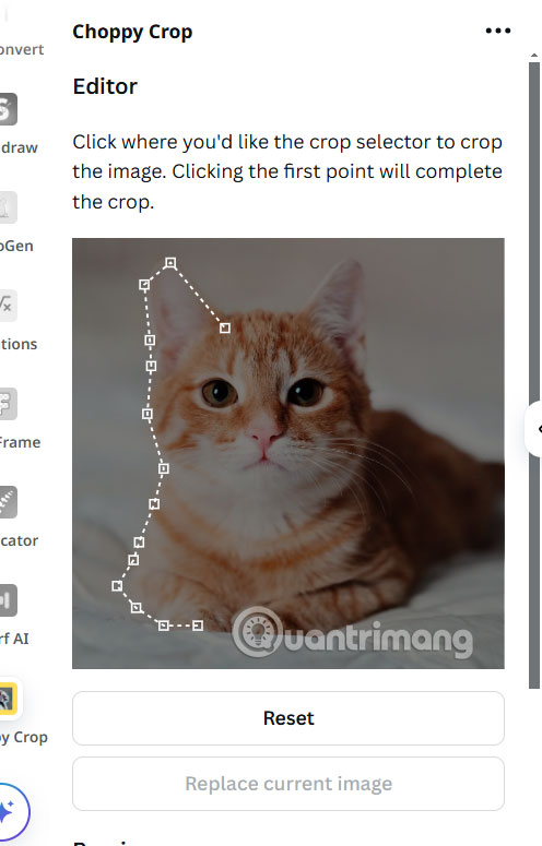 Ảnh cắt theo hình dạng