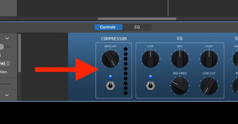 Công cụ Compressor GarageBand