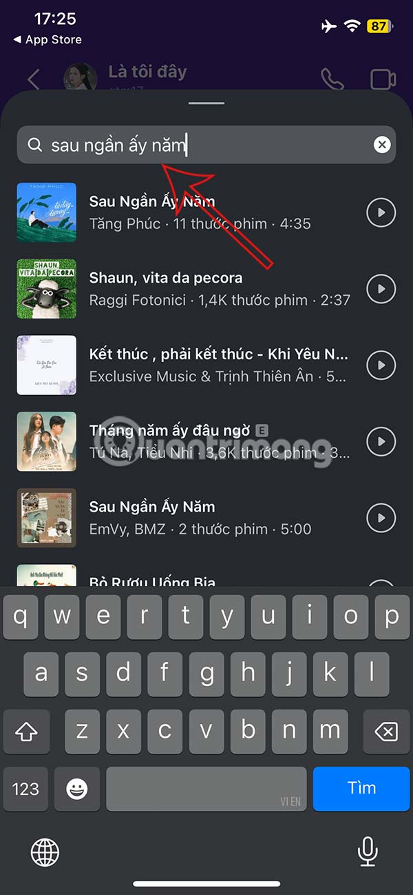Tìm kiếm bài hát