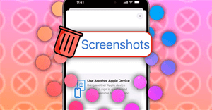 Cách tạo shortcut để dễ dàng xóa ảnh chụp màn hình cũ trên iPhone