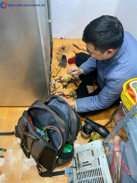 Sửa tủ lạnh tại Trung Tâm Điện Lạnh Bách Khoa K9