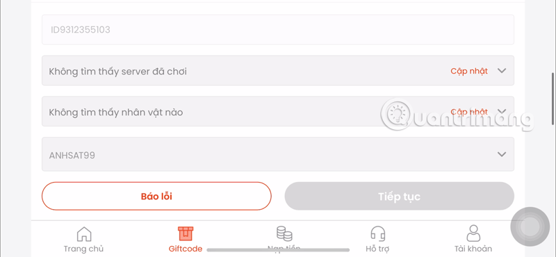 code trấn ma khúc mobile