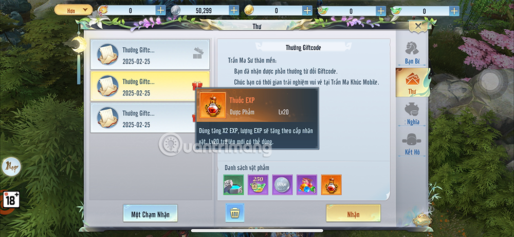 code trấn ma khúc mobile mới nhất và cách đổi code