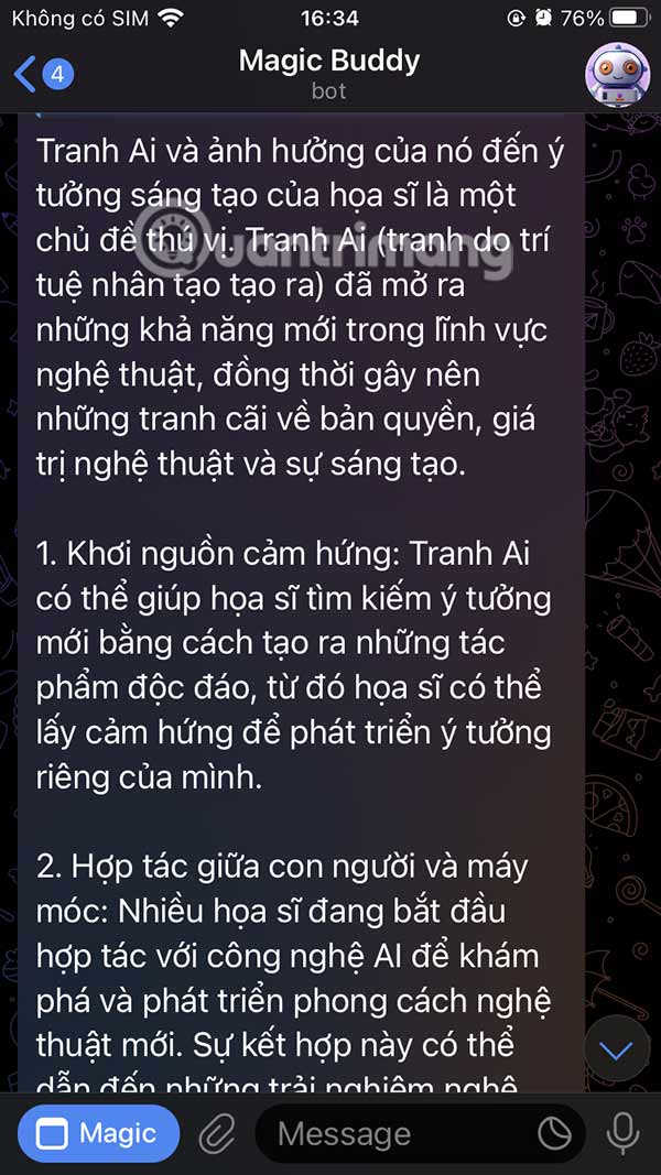 Chủ đề trên MagicBuddy