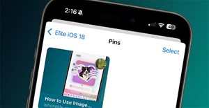 Cách ghim nội dung chia sẻ trong tin nhắn iPhone