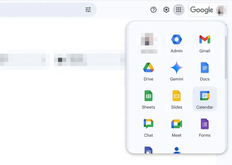 Danh sách các ứng dụng mở trong ứng dụng Google Drive