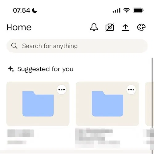 Ứng dụng Dropbox iOS