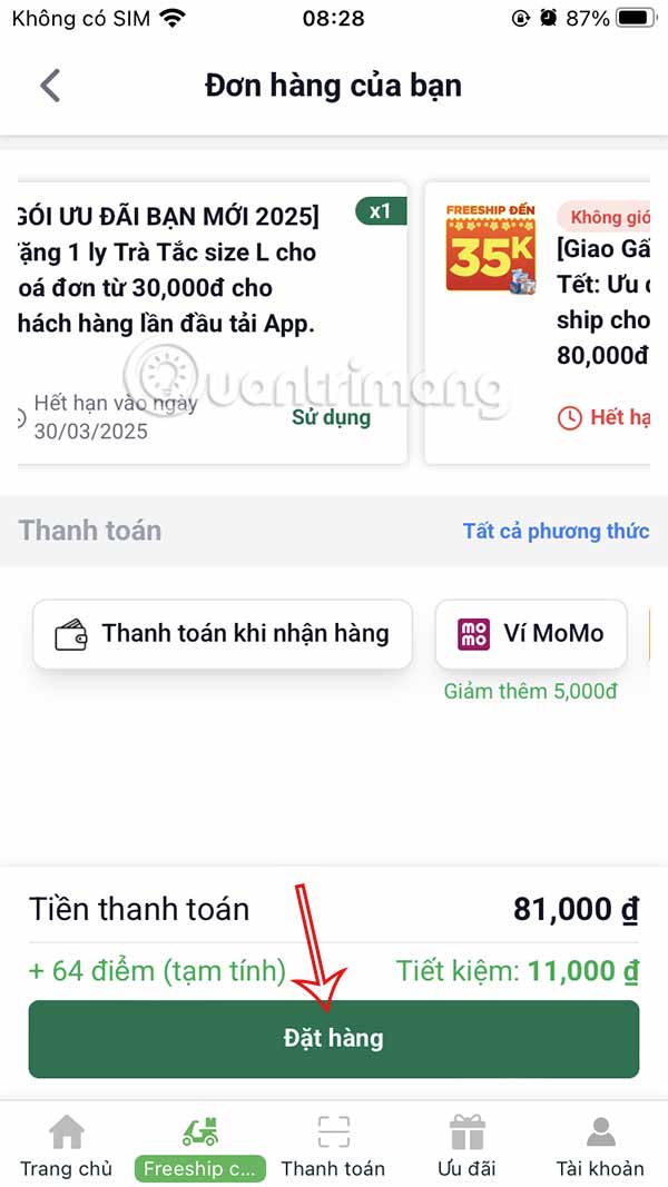 Giao hàng trên 7-Eleven