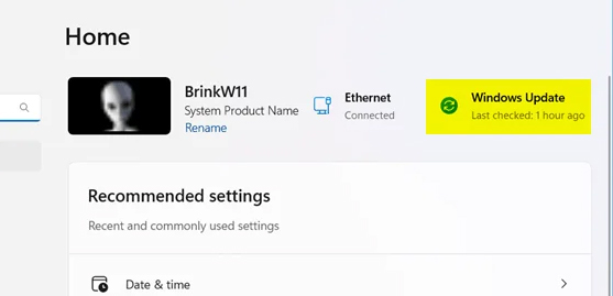 Hướng dẫn xem thời gian Windows Update lần cuối