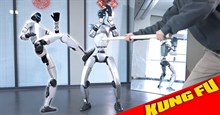 Độc lạ robot biết đánh võ Kung Fu như cao thủ