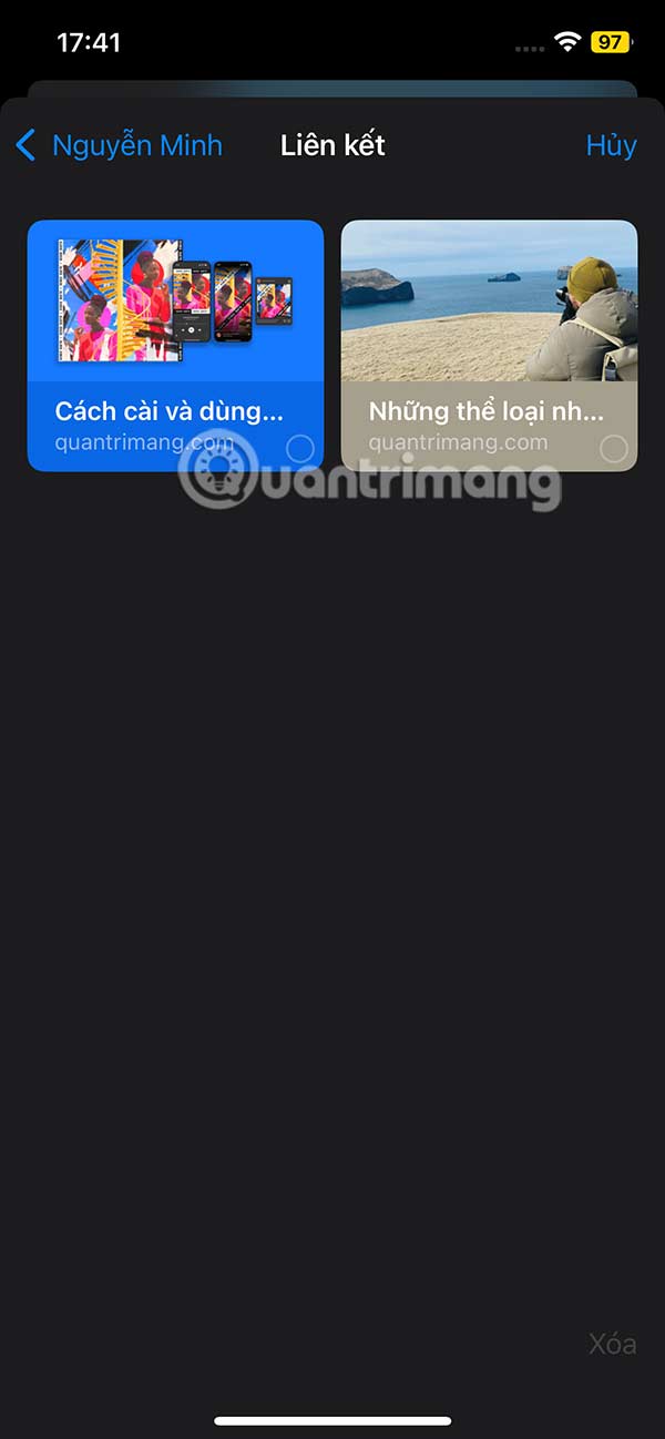 Xóa file đính kèm