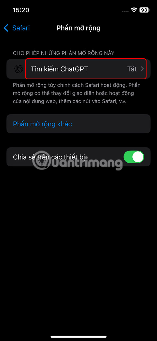 Chỉnh ChatGPT