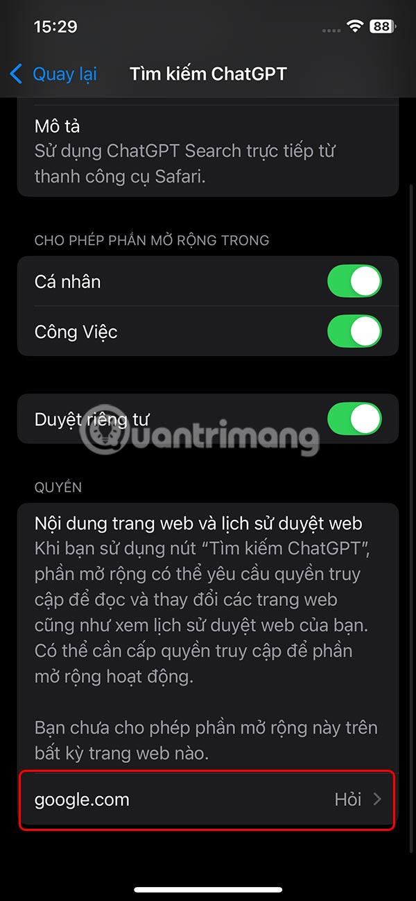 Chỉnh google