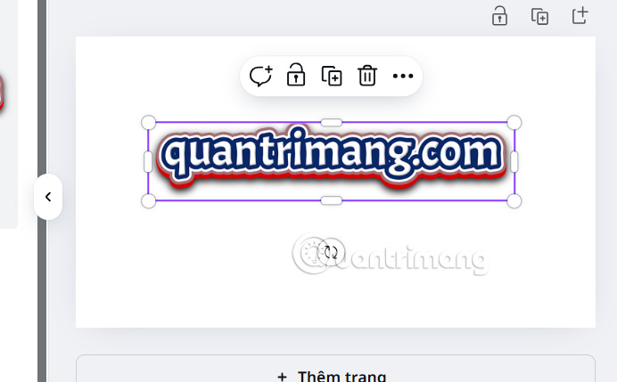 Chữ 3D trên Canva