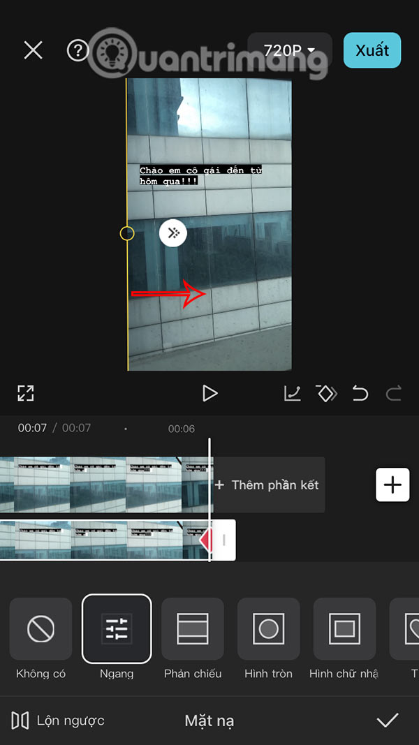 Hiệu ứng đổi màu hết video