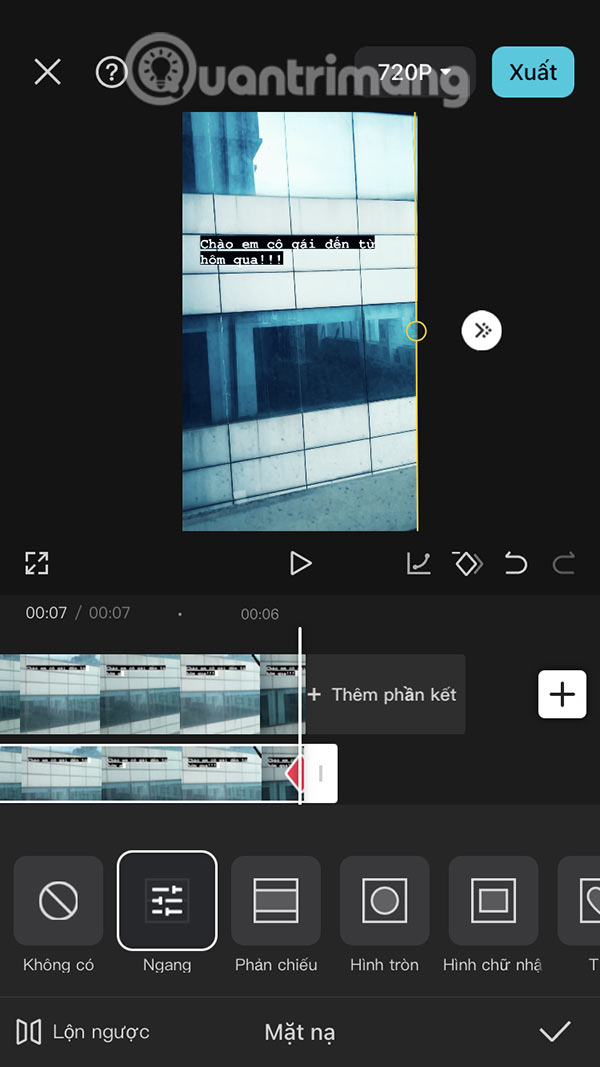 Đổi màu cho video