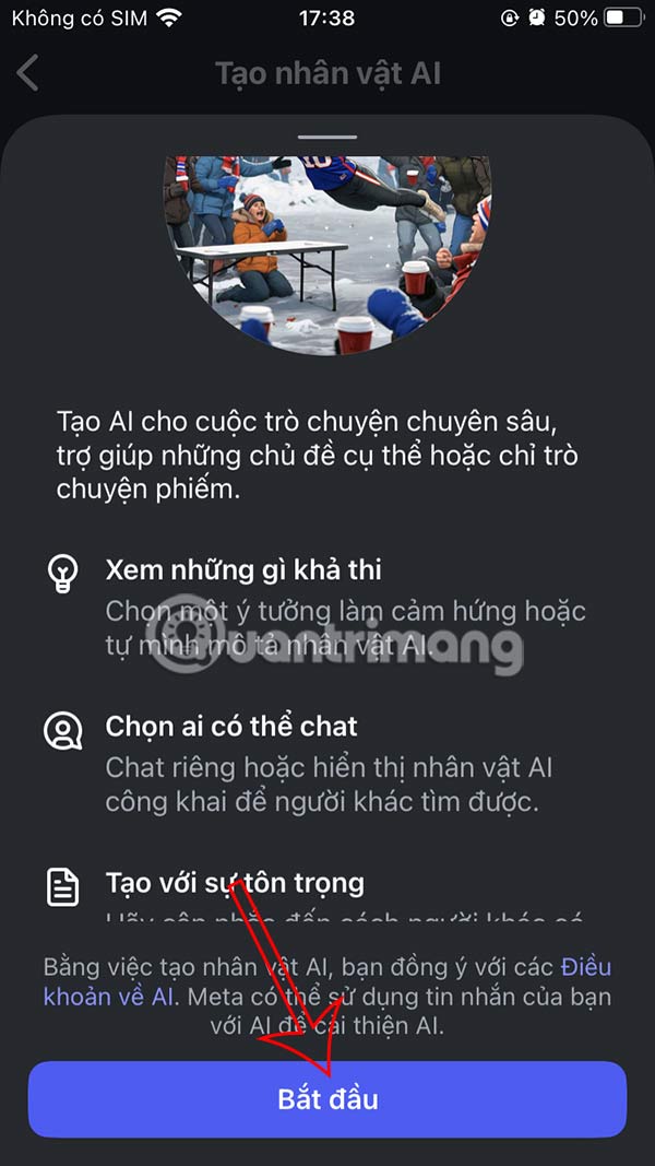 Sử dụng Meta AI Studio