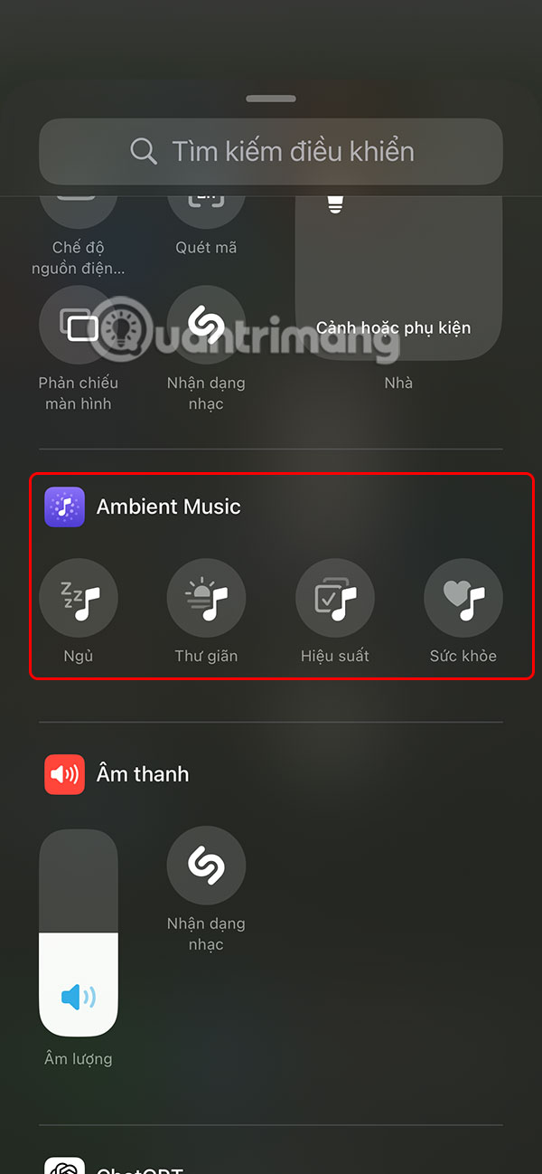 Thêm Ambient Music